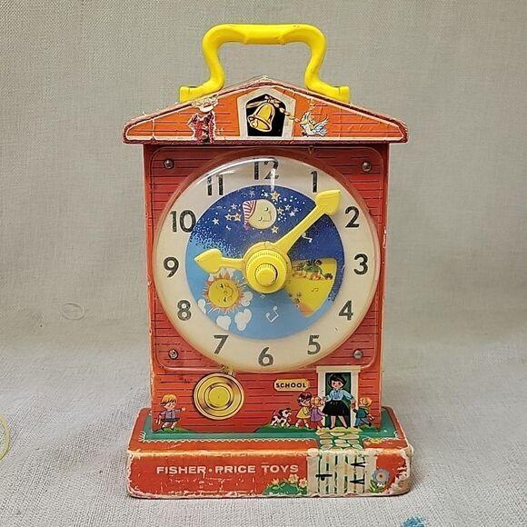 Fisher Price Corn popper, Mother Goose Says, teaching clock.( set H) - Picture 6 of 13